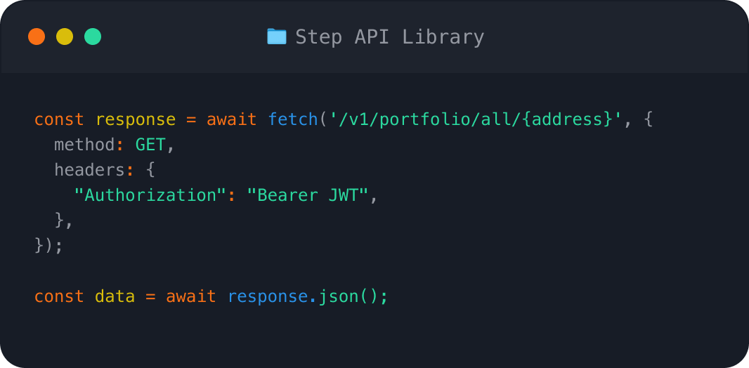 Step API