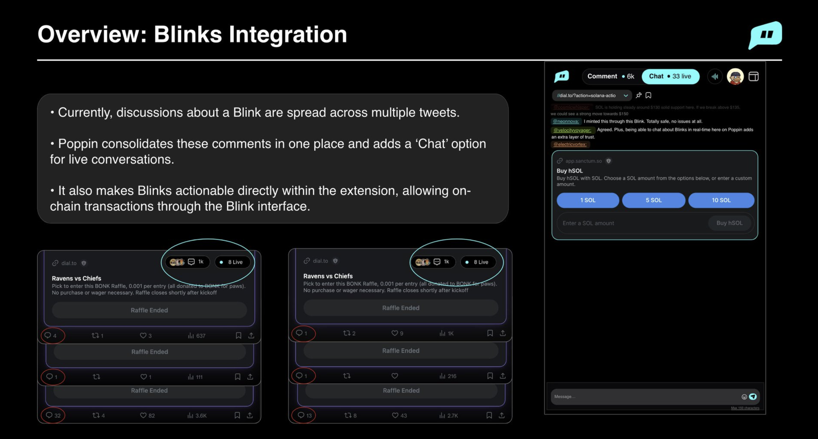 Poppin Blink integration