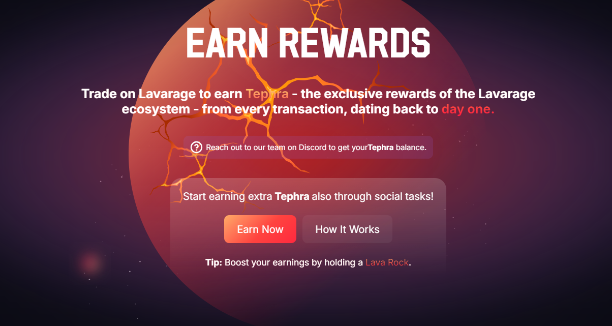 tephra rewards