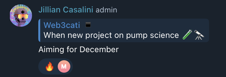 next pump.science launch