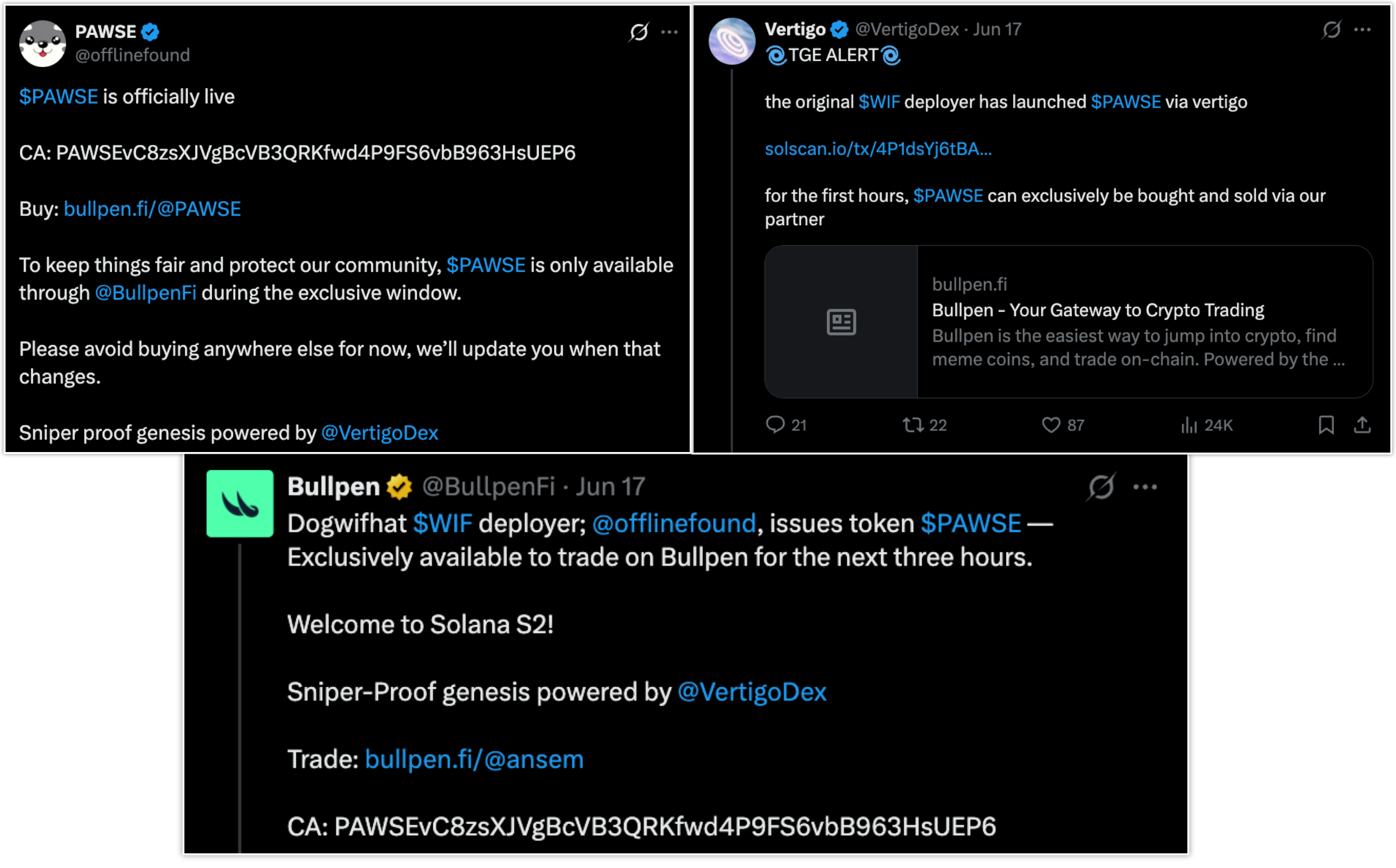 Tweets