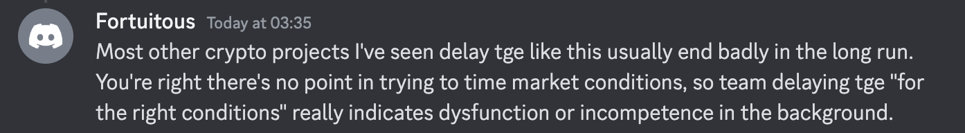 delay